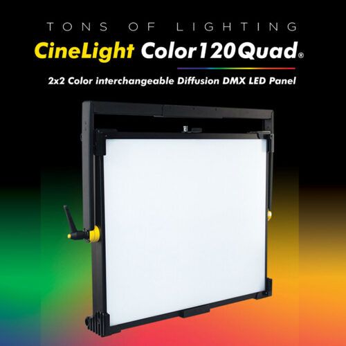Fluotec CineLight Color 120 QUAD 2X2 DMX LED Panel