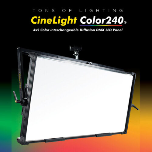 Fluotec CineLight Color240 4X4 DMX LED Panel