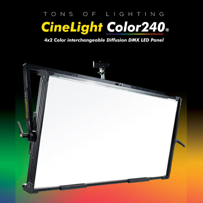 Fluotec CineLight Color240 4X4 DMX LED Panel
