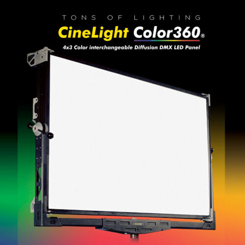 Fluotec CineLight Color360 4X4 DMX LED Panel